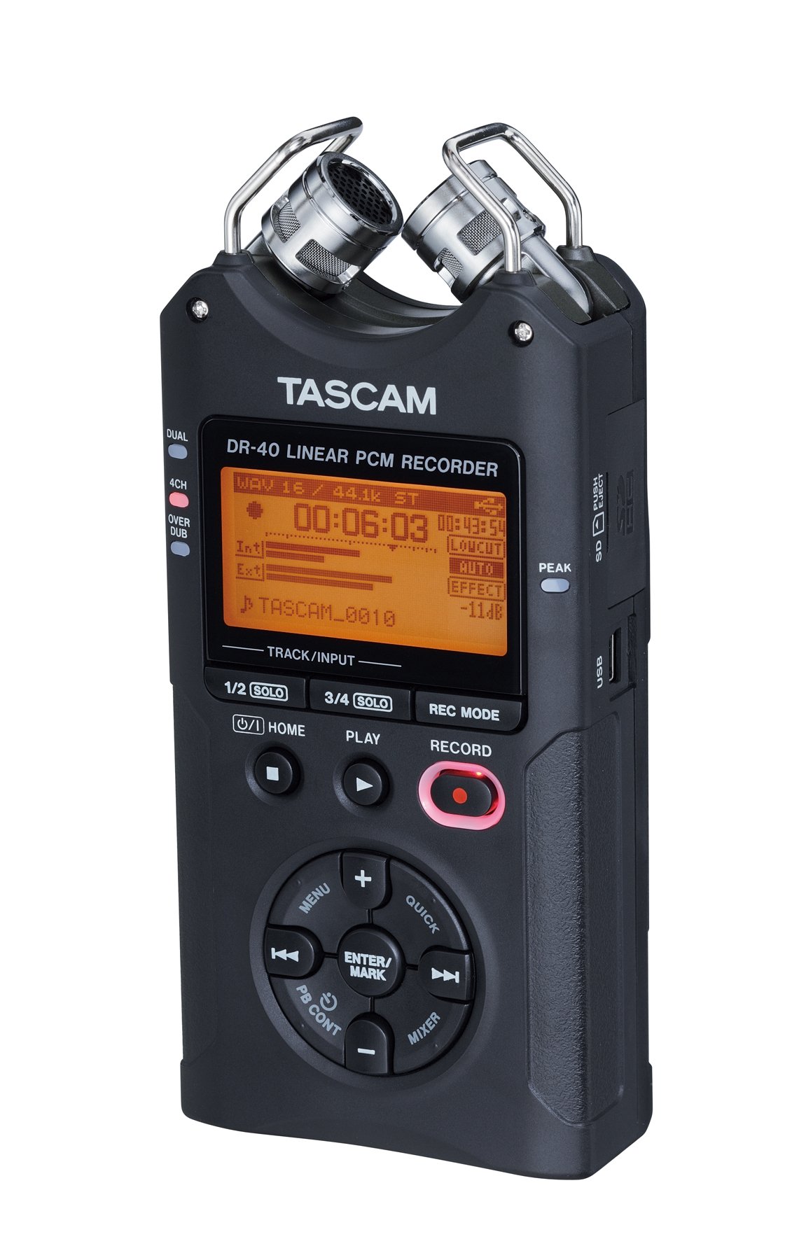 TASCAM DR-40X 4トラックレコーダー Amazon.com: Tascam, 4 AD Converter, usb2.0, Black, DR-40 : Musical